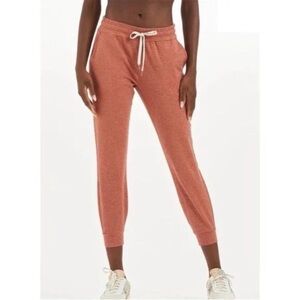 Vuori Womens Cinnamon Heather Performance Jogger Medium